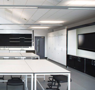 Art classroom at Southlands High School