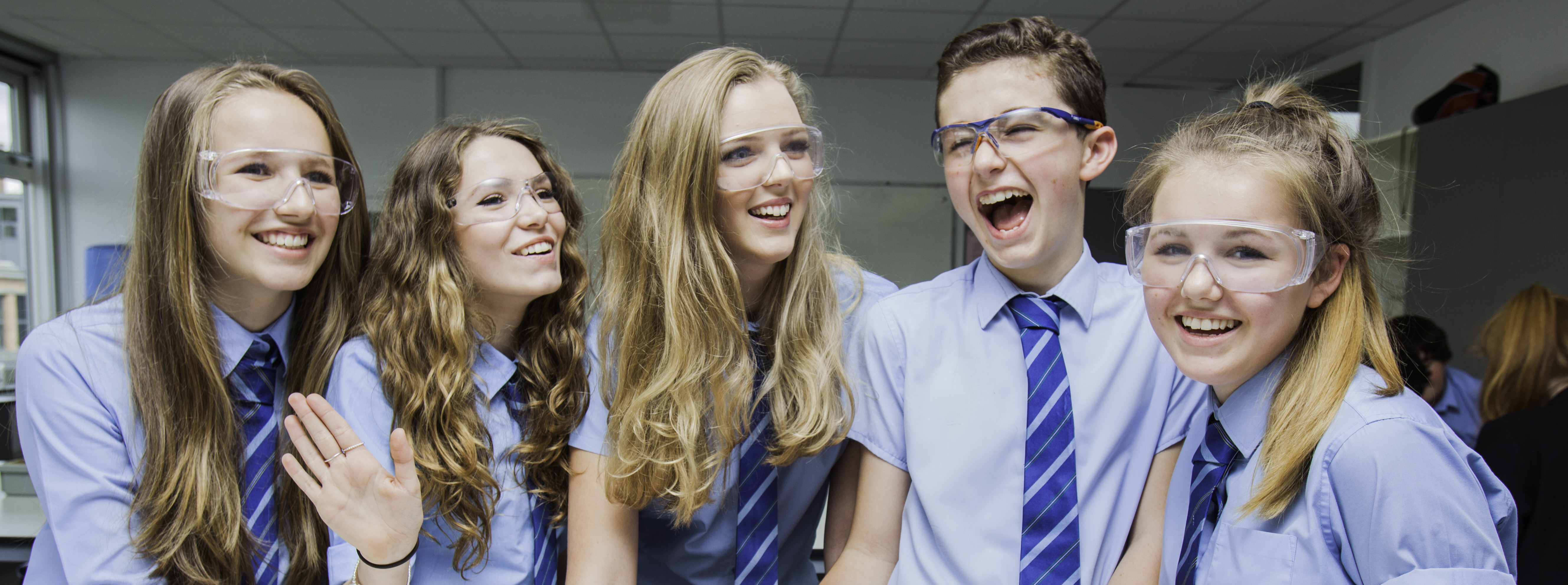 Students at Brine Leas School