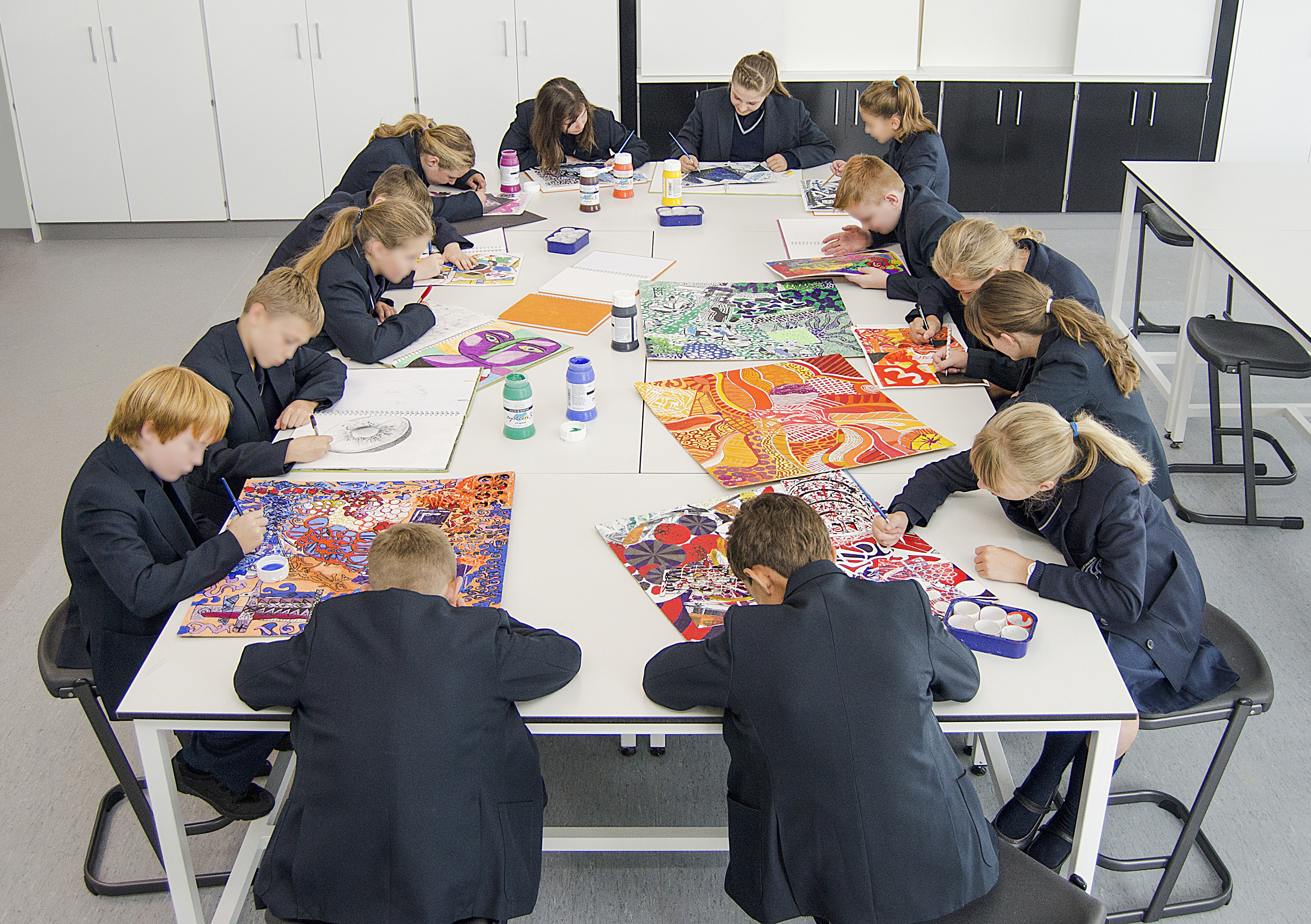 Southlands High School Art Lesson