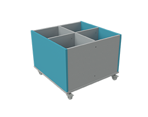 Kinder boxes for school library book discovery