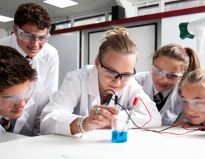 Denstone College - Science lab