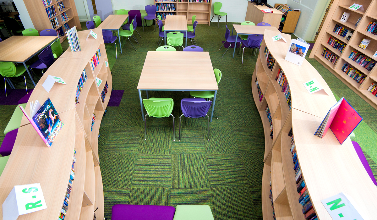 Welland Park Academy library