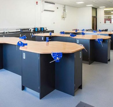 Heolddu Comprehensive School Wales DT Room Case Study Image