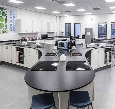 Nottingham High School Food & Nutrition Room