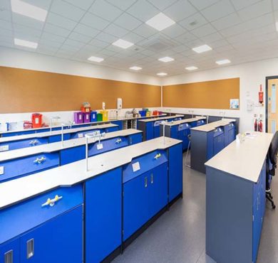 The Burgess Hill Academy New Laboratories and Classrooms