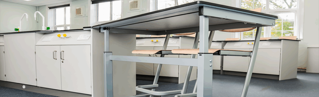 Height Adjustable Laboratory Benching | Innova Design Group